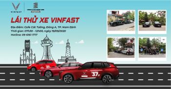 Lái thử xe VinFast cùng VinFast Ô tô Thăng Long - DragonAuto tại TP. Nam Định