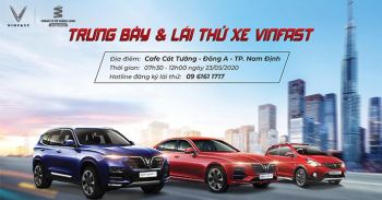 Sự kiện trưng bày và lái thử xe VinFast tại TP. Nam Định