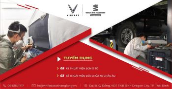 Tuyển dụng kỹ thuật viên ô tô