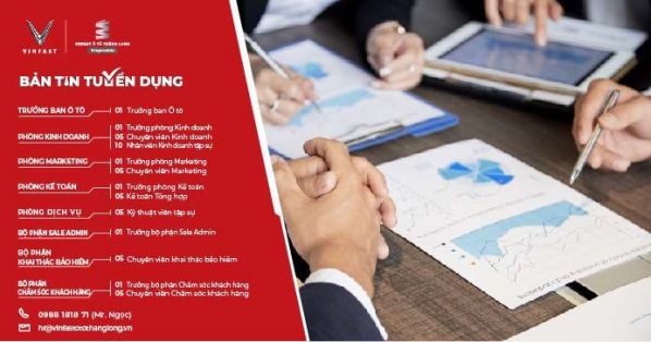 BẢN TIN TUYỂN DỤNG THÁNG 2/2021