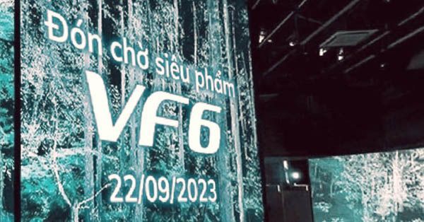 VinFast VF6 chính thức mở bán từ ngày 22/09/2023